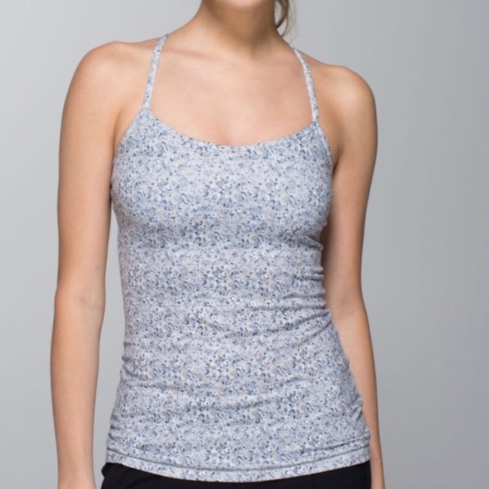 Lululemon Floral Power Y Tank